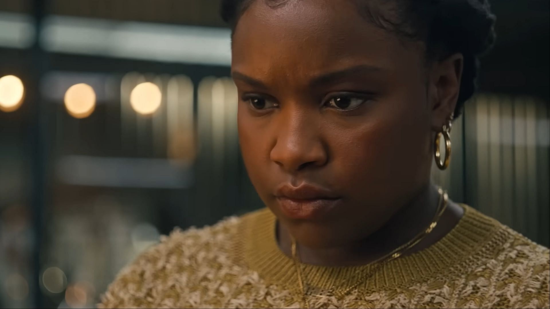 Samira Parker takes a crucial step in connecting the dots during the investigation in Ballard season 1. (Image via Prime Video)